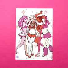 Load image into Gallery viewer, Four Friends Art Print - 8.5x11