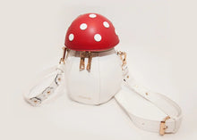 Load image into Gallery viewer, Mushroom Crossbody Purse- Red