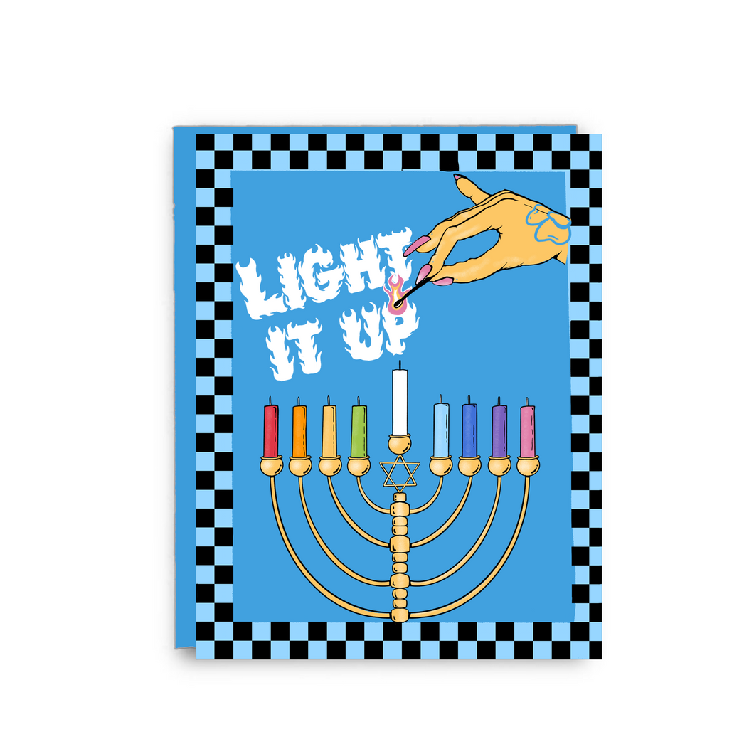 Light It Up Hanukkah Holiday Car