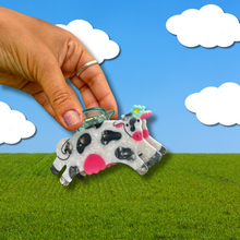 Load image into Gallery viewer, Honey Moo Moo Hair Claw