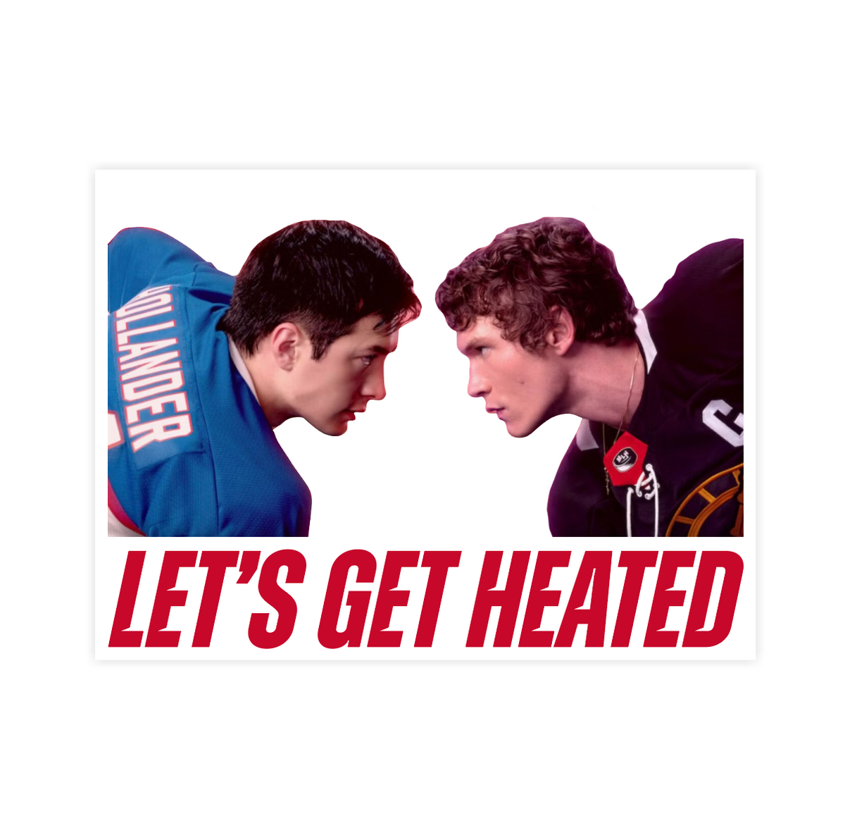 Let's Get Heated Sticker – TLGS