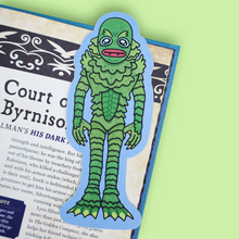 Load image into Gallery viewer, Grumpy Swamp Monster Creature Bookmark