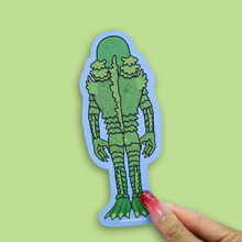 Load image into Gallery viewer, Grumpy Swamp Monster Creature Bookmark