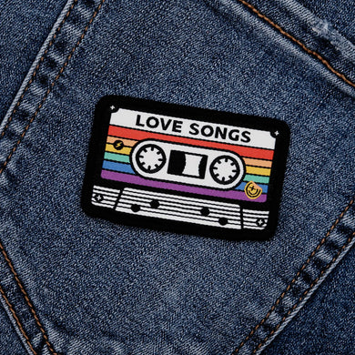 Love Songs - Iron On Patch