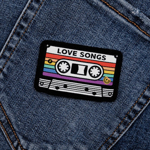 Love Songs - Iron On Patch