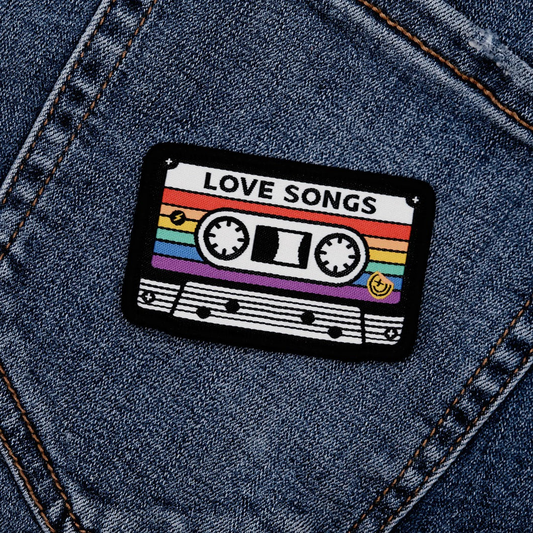 Love Songs - Iron On Patch