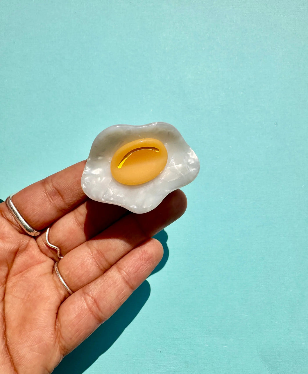 Sunny-Side Up Mini Hair Claw