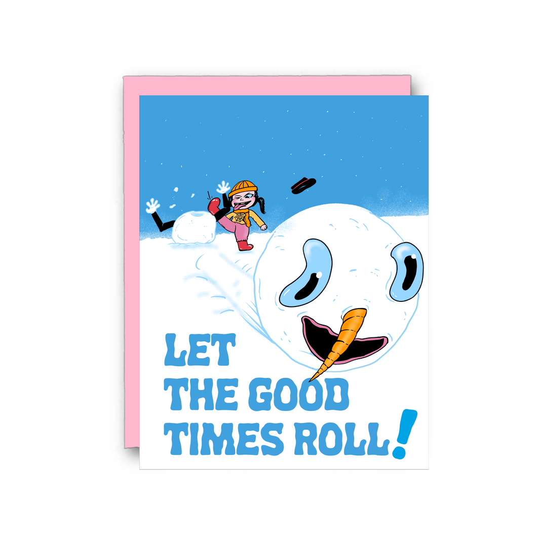 Let the Good Times Roll Holiday Card