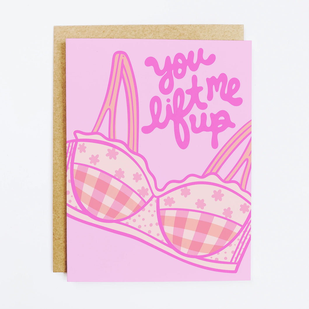 You Lift Me Up Card