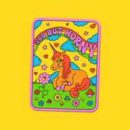 Sad But Horny Sticker