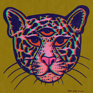 Jaguar Priestess - Giclée Print