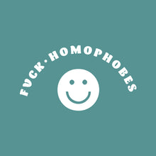 Load image into Gallery viewer, Fuck homophobes Tank Top