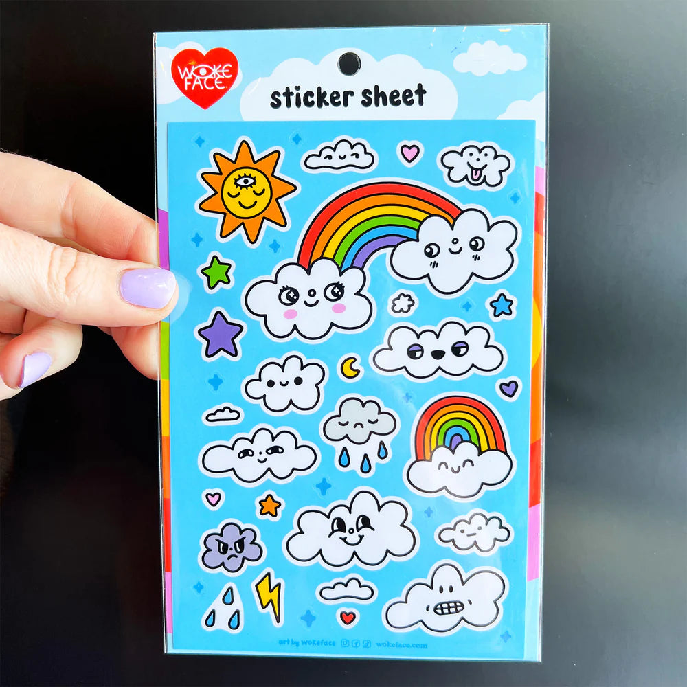 Cloudy Daze Sticker Sheet