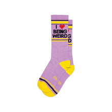 Load image into Gallery viewer, I ❤️ Being Weird Socks