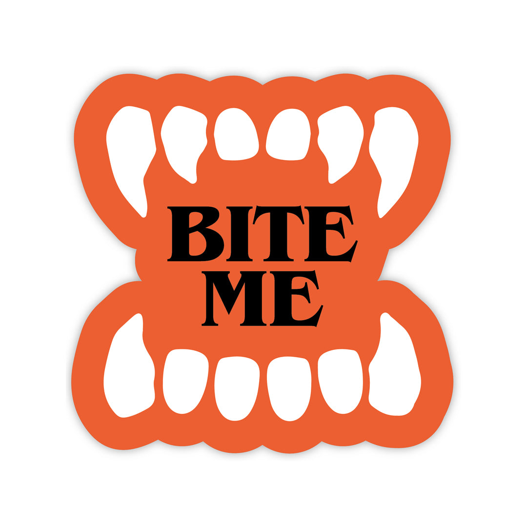 Bite Work Sticker Bite Me Sticker – TLGS