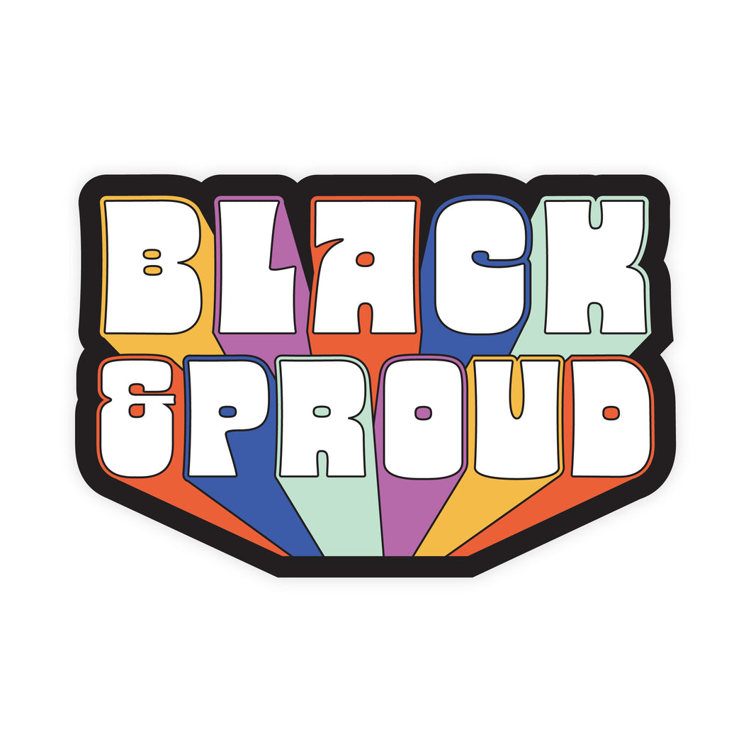 Proud To Be Black Stickers