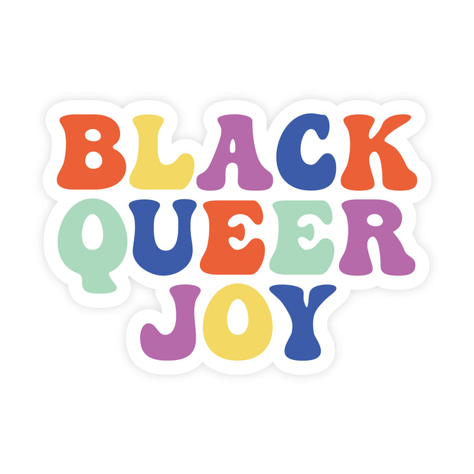Black Queer Joy Sticker