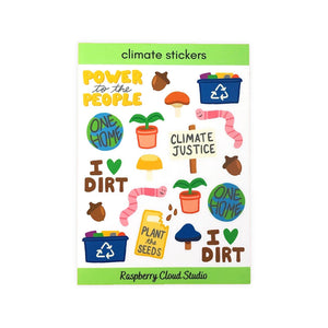 Environmental Sticker Sheet