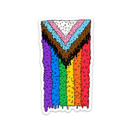 Inclusive Flag Sticker