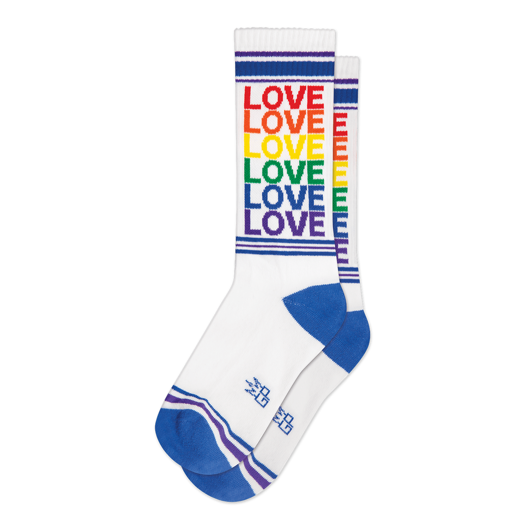 LOVE Rainbow Socks
