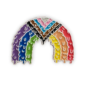 Inclusive Goopy Rainbow pin