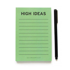 HIGH IDEAS Notepad