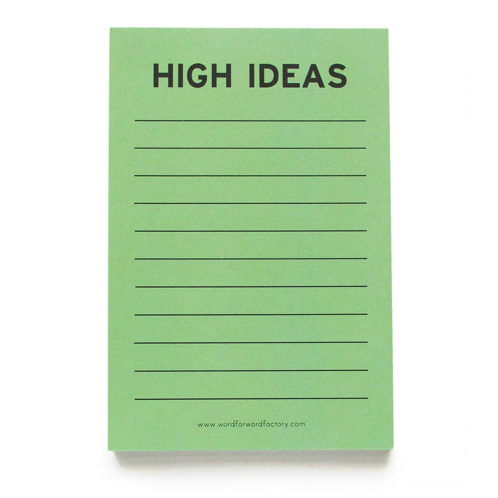 HIGH IDEAS Notepad