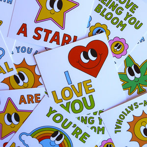 Being With You is Sun-Sational Mini Valentine's Card