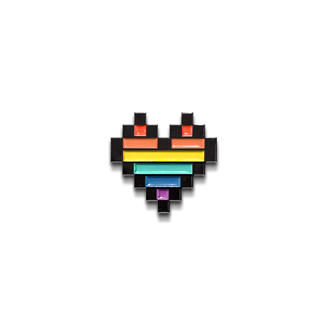 Pixel Pride - Enamel Pin