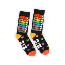 Load image into Gallery viewer, Read with Pride Socks