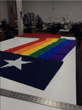 Load image into Gallery viewer, Texas Rainbow Pride Flag