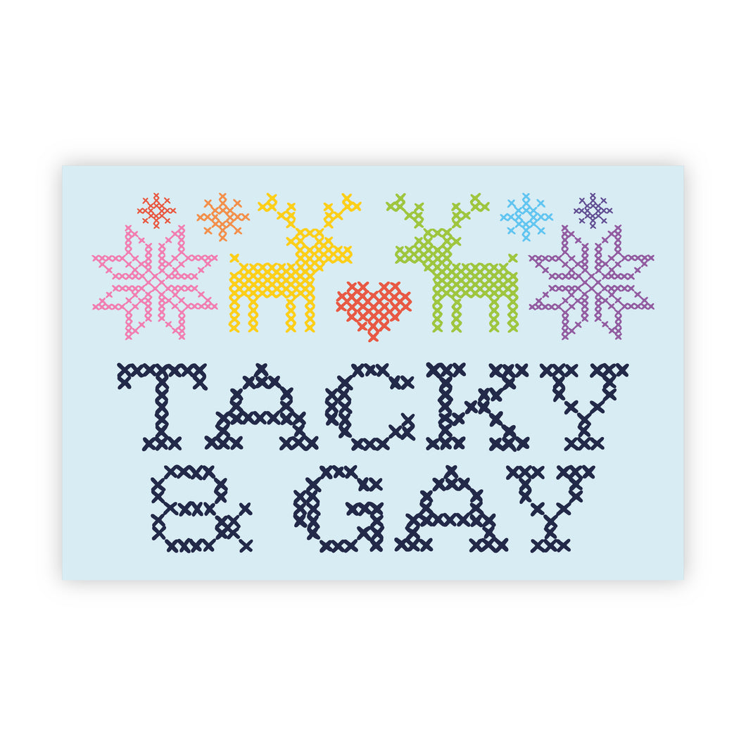 Tacky & Gay sticker