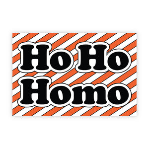 Ho Ho Homo sticker