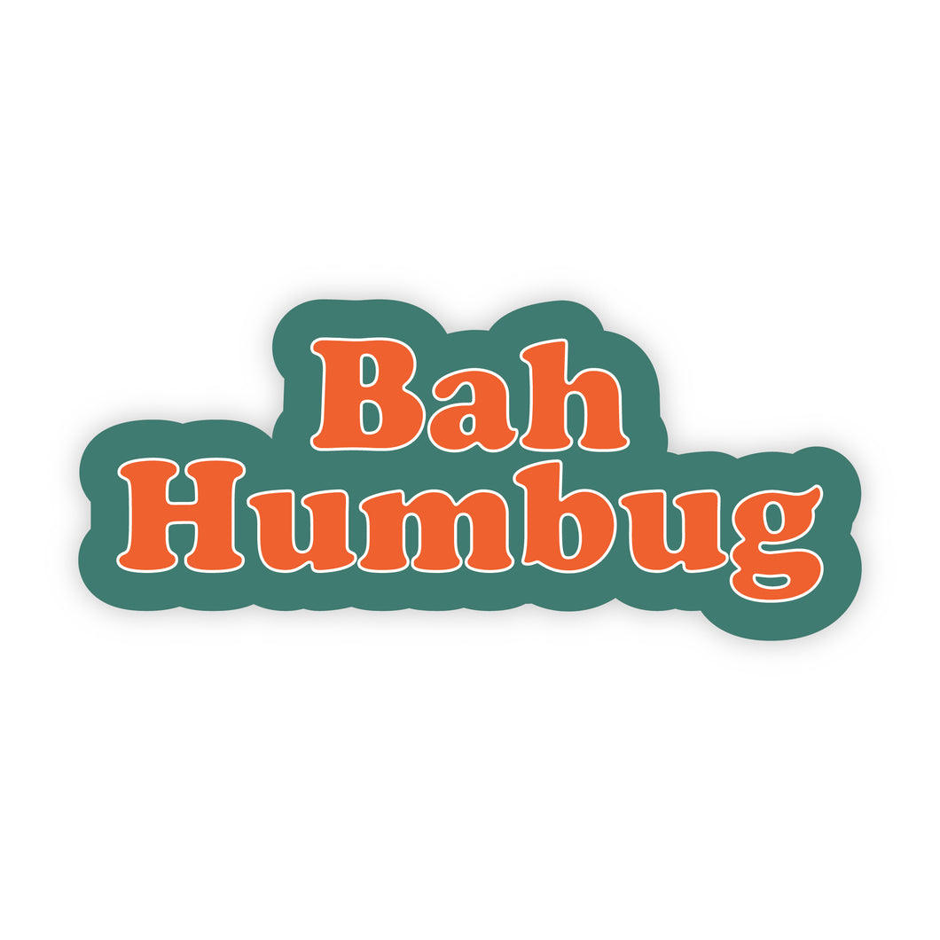 Bah Humbug sticker