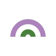 Genderqueer Flag - Pride Rainbow