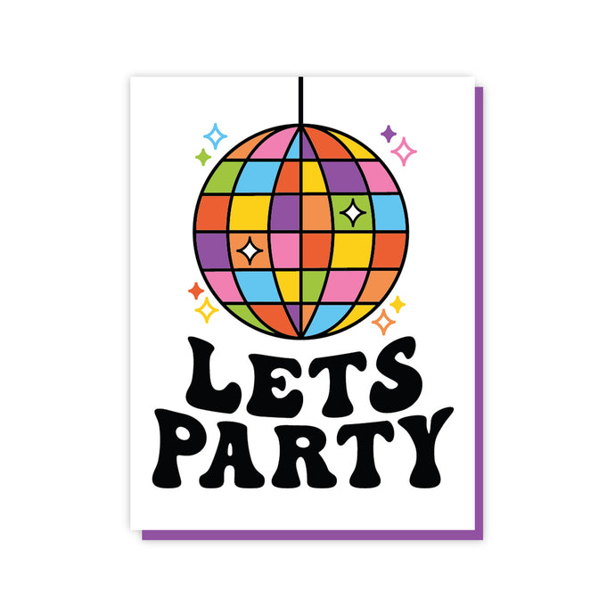 Let's Party A2 Card