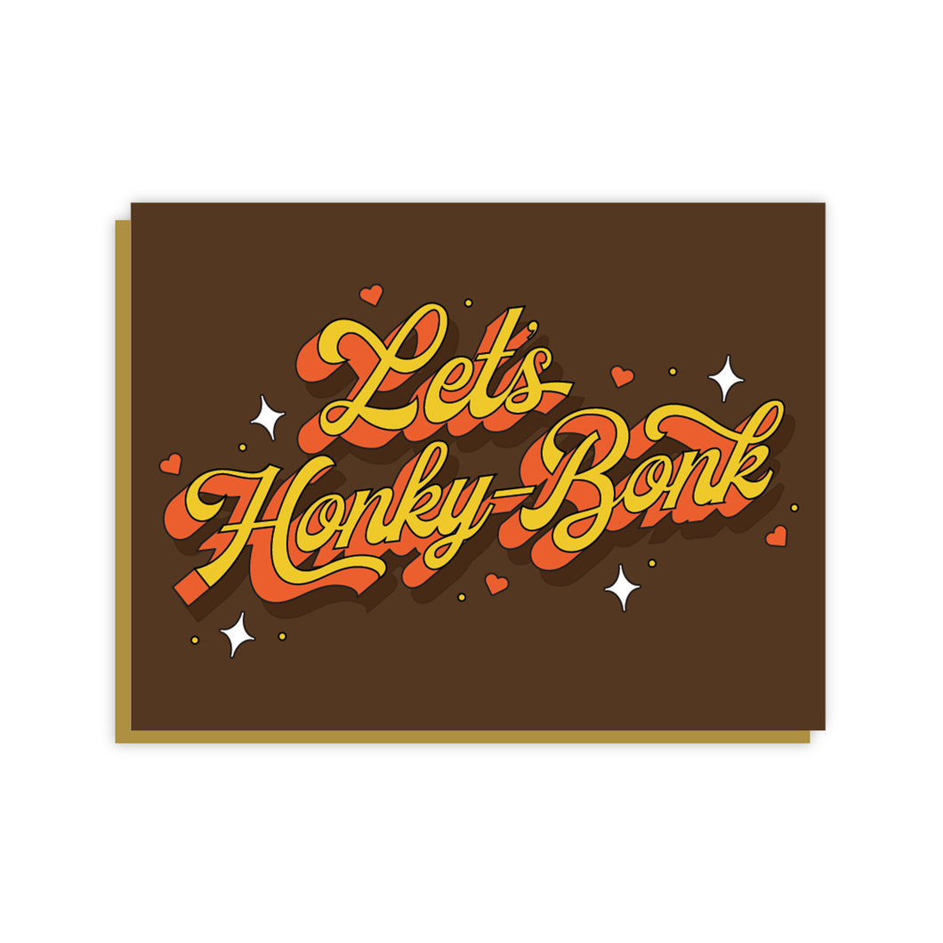 Let's Honky-Bonk A2 Card
