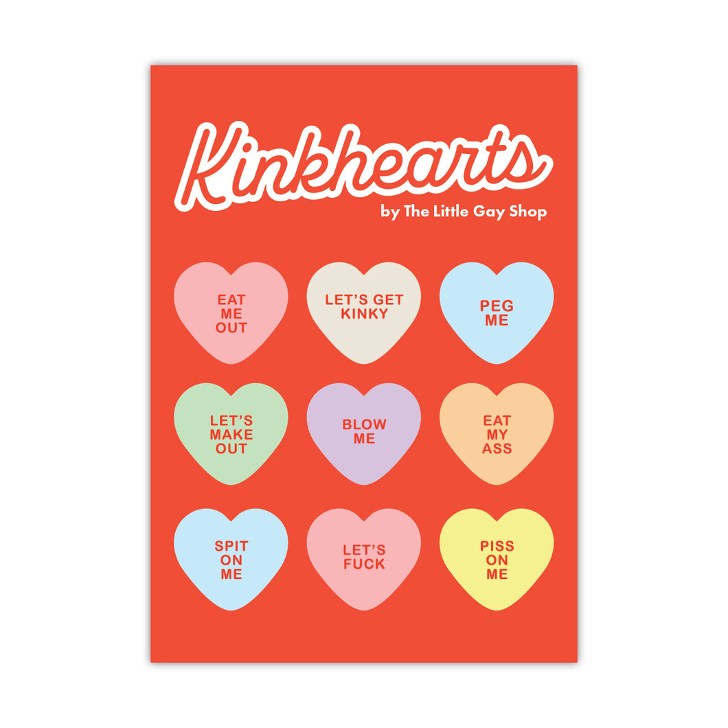 Kinkhearts Sticker Sheet