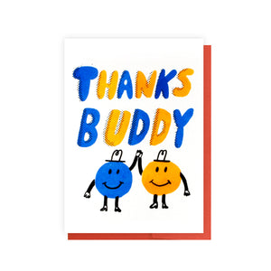 Thanks Buddy Card