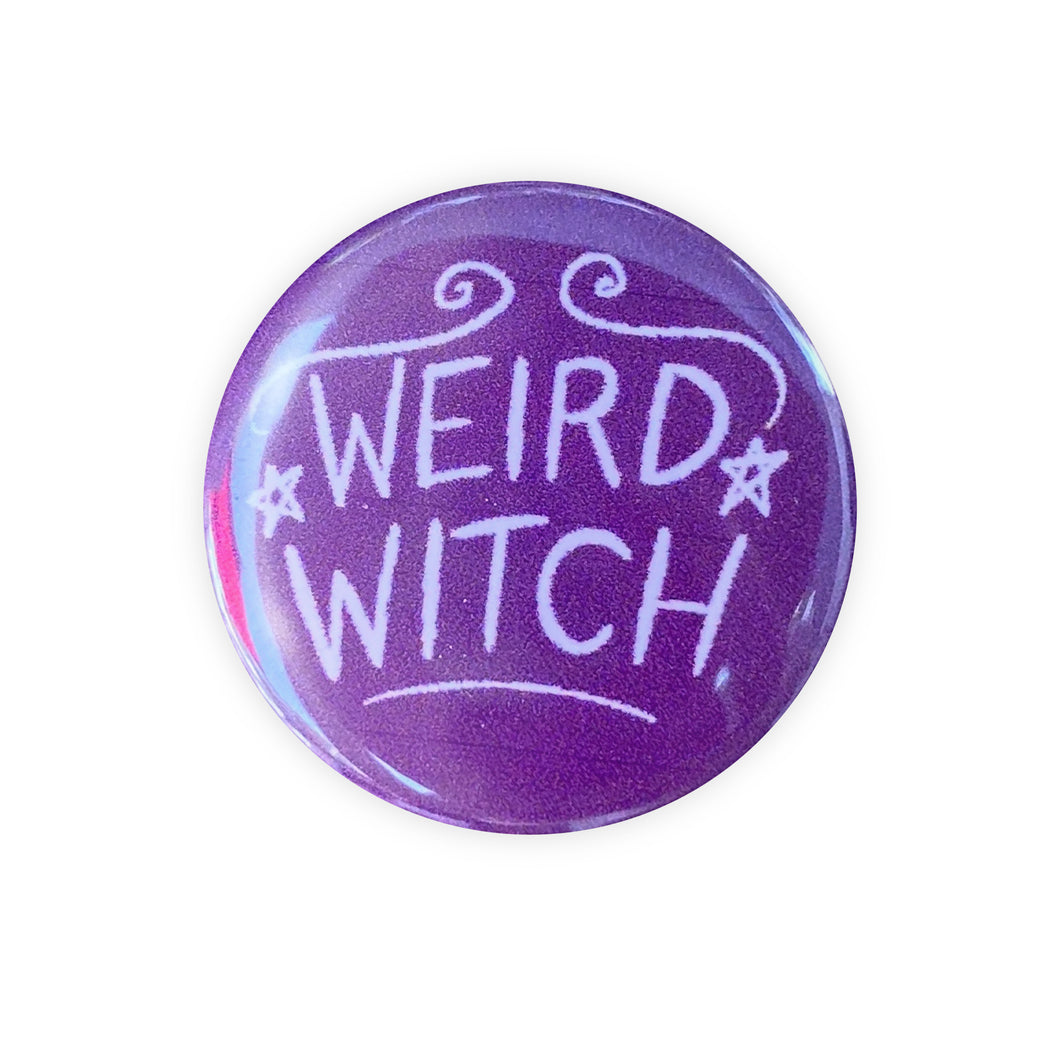 Weird Witch Button