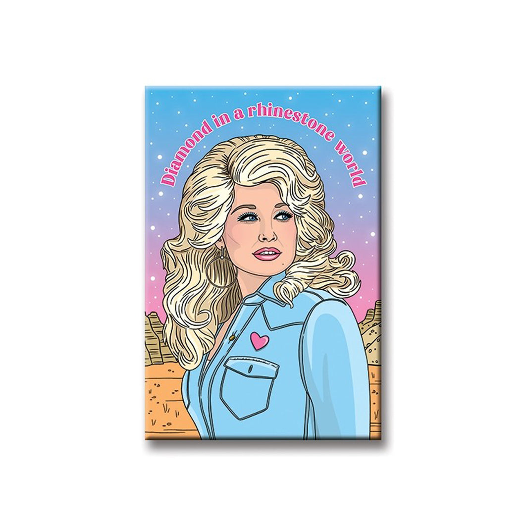 Dolly - Diamond in a Rhinestone World Magnet