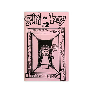 Girl / Boy Zine #2