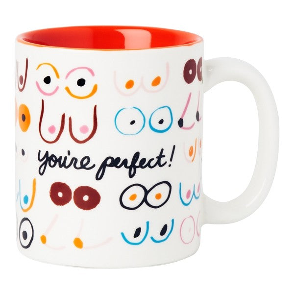 You're Perfect Boob Coffee Mug