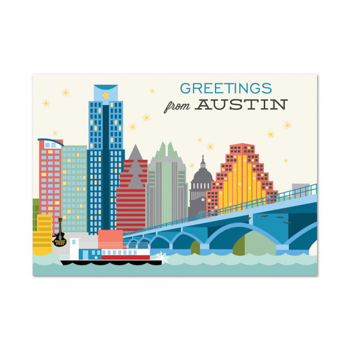 Greeting from Austin Postcard